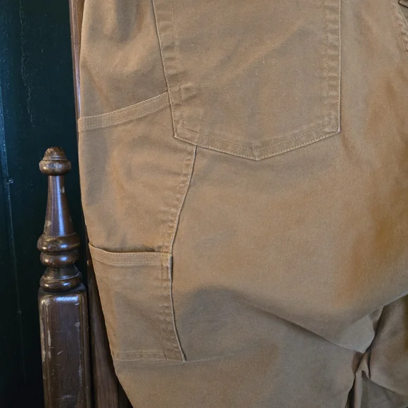 Dovetail Womens Canvas Tan Pants - Picture 6 of 11